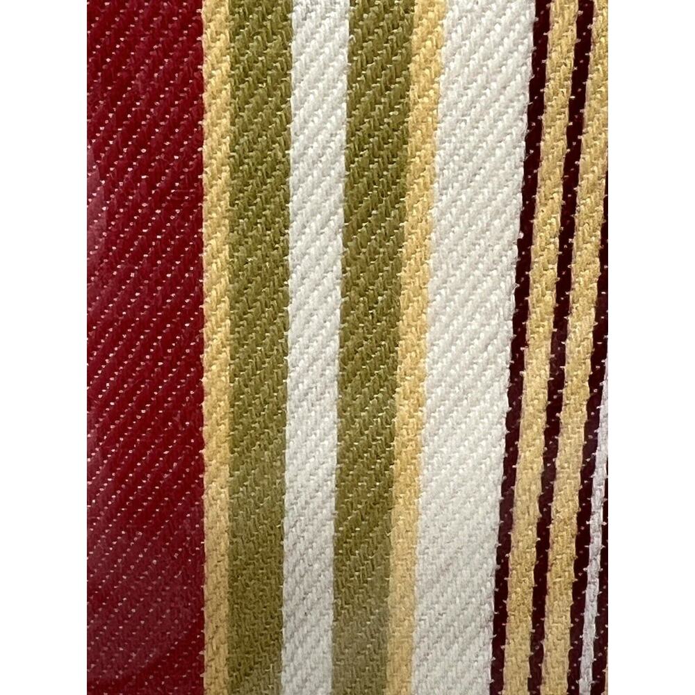 Pottery Barn French Stripe Red Multi Standard Sham COTTON TWILL New In Package - Picture 3 of 8